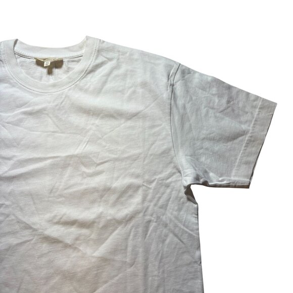 Madewell Cotton Relaxed Oversized Tee Women's Size XS in Eyelet White NWT! - Picture 3 of 5